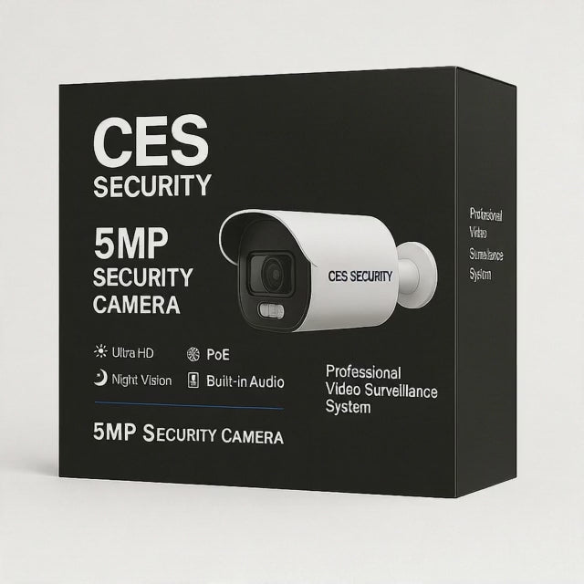 Camera Video 5MP PoE cu Audio